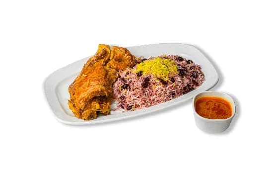 آلبالو پلو گردن