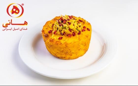 ته چین بدون مرغ