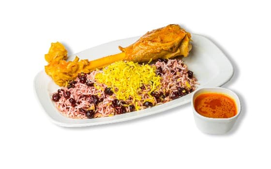 آلبالو پلو ماهیچه