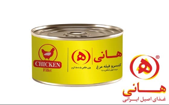 کنسروتن مرغ 180 گرم