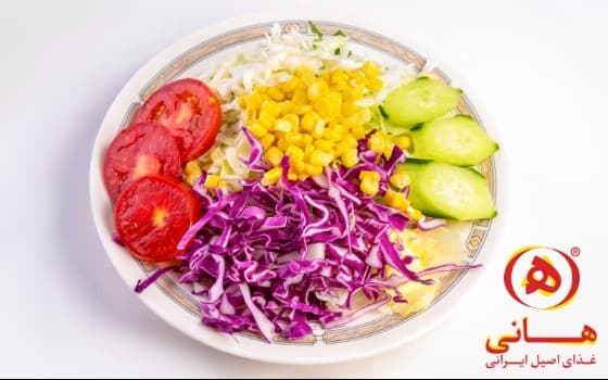 سالاد بشقابی