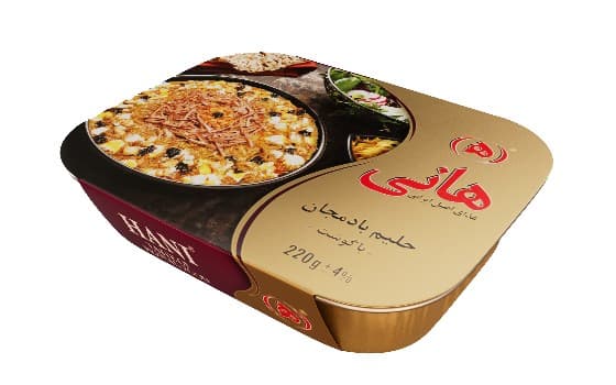 خوراک حلیم بادمجان 220 گرم