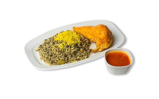 باقالاپلو مرغ سینه